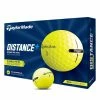 TaylorMade Distance+ Golf Balls - 1 Dozen Yellow