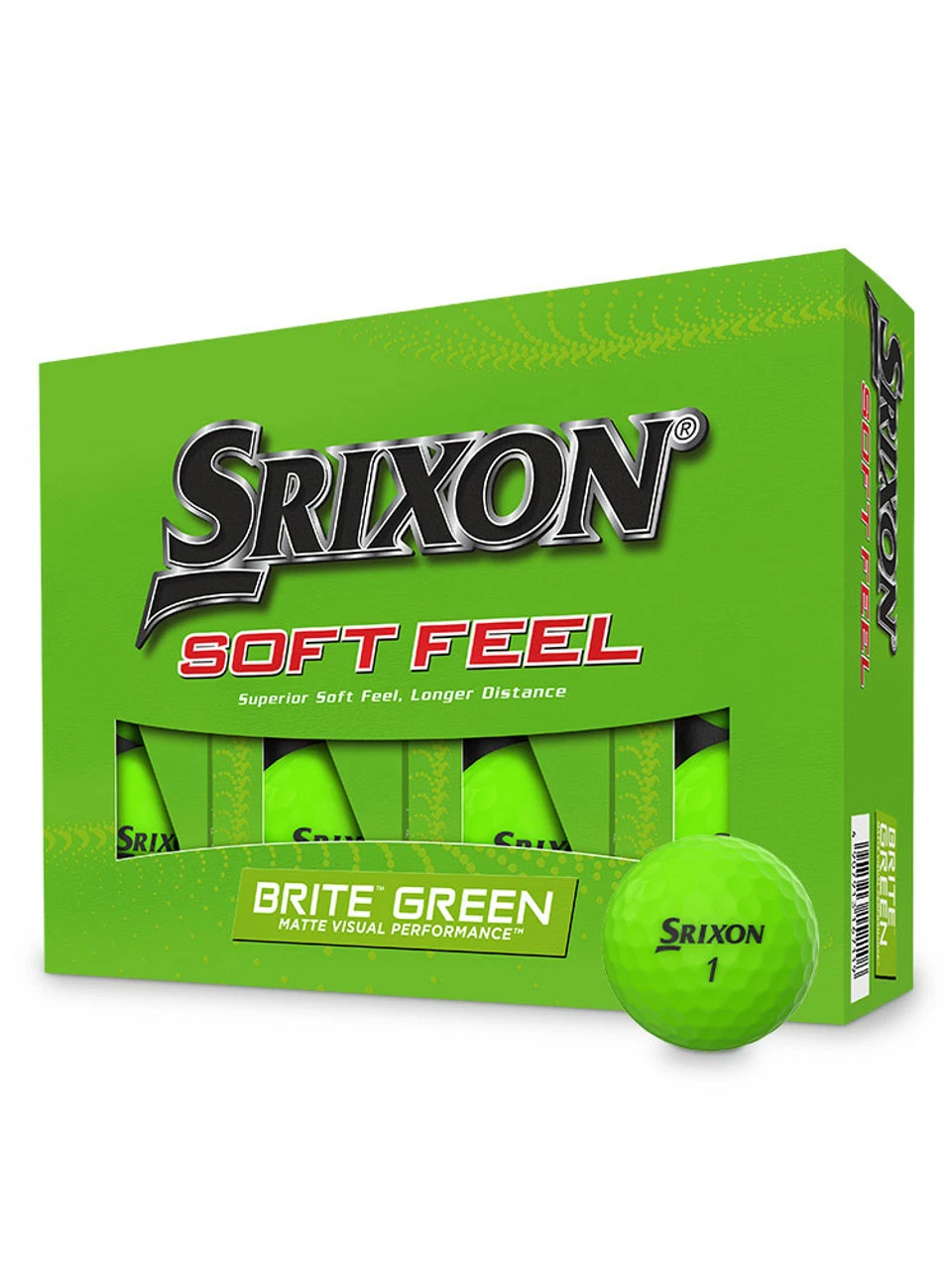 Srixon Soft Feel Brite Golf Balls 1 Srixon Soft Feel Brite Golf Balls