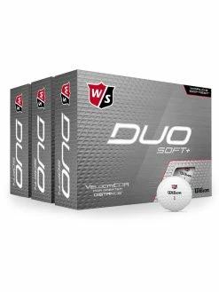 Wilson Staff Duo Soft+ Golf Balls - 3 Dozen