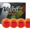 Volvik Vivid Golf Balls - 1 Dozen Orange