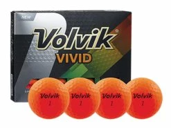Volvik Vivid Golf Balls - 1 Dozen Orange
