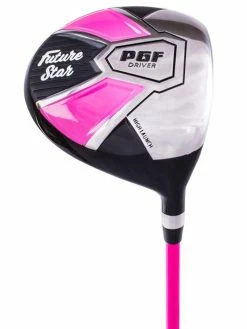 PGF Golf PGF Future Star JWS Driver - Ages 9-12 Pink