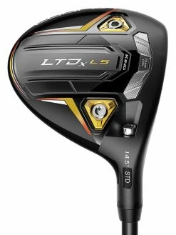 Cobra King LTDx LS Fairway Wood - Black/Gold Fusion