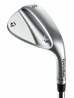 TaylorMade Milled Grind 3 Wedge - Satin RAW Chrome