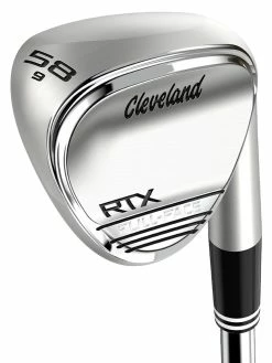 Cleveland RTX Zipcore Full Face Wedge - Steel Shaft
